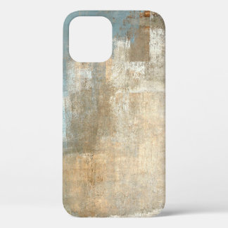 Graue und beige abstrakte Kunstmalereiabstract, ku Case-Mate iPhone Hülle