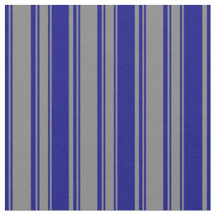 Graue und blaue Linde Muster Stoff
