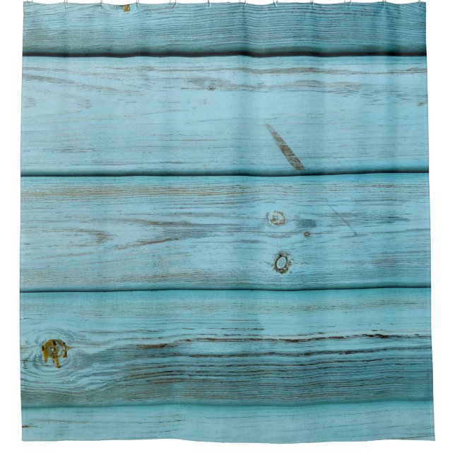 Graue und braune Holzplatte Duschvorhang (Vorderseite)