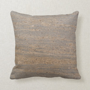 Graue und braune Marmor gepolstert Kissen