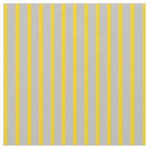 Graue und gelbe farbige Linien Stoff