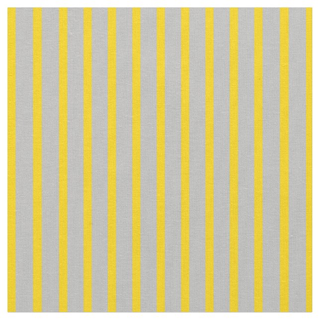 Graue und gelbe farbige Linien Stoff (Nahaufnahme)