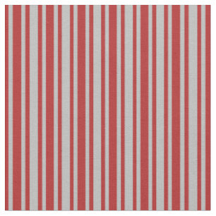 Graue und rote farbige Linien Stoff
