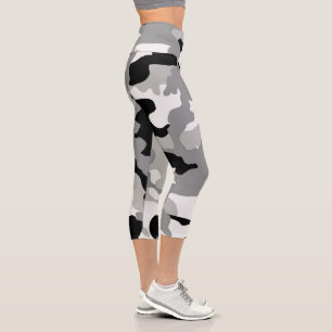 Graue und schwarze Camouflage Hochgebirge Capri Le