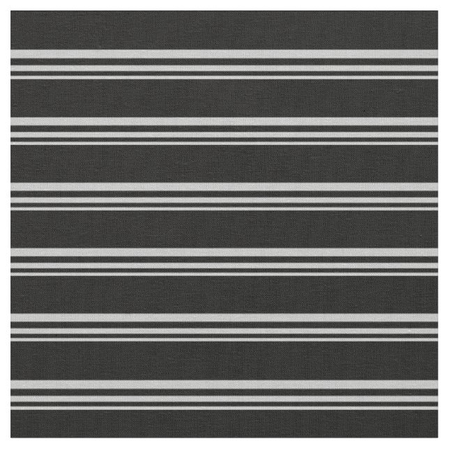 Graue und schwarze Linde/Streifen-Muster Stoff (Nahaufnahme)