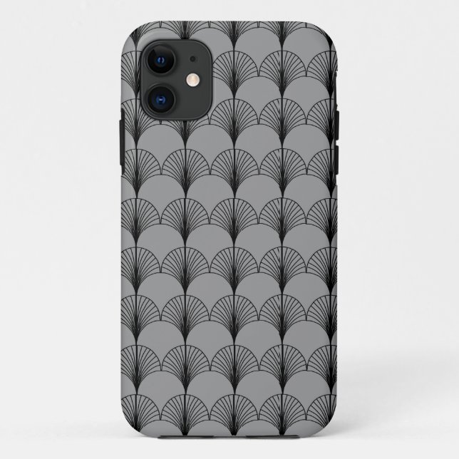 Graue und schwarze Lüfter Case-Mate iPhone Hülle (Rückseite)
