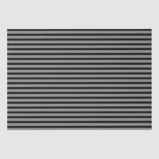 Graue und schwarze Streifen Seidenpapier (Vorderseite)