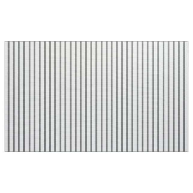 Graue und weiße Streifen Stoff (Yard (91,4 cm))