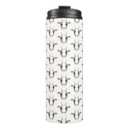 Graue und weiße Ziegen auf Tumbler Thermosbecher