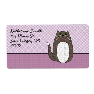 'Graue Volkskunst Cat