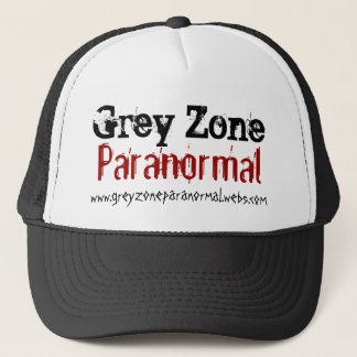 Graue Zonen-Paranormal Fernlastfahrer-Hut Truckerkappe