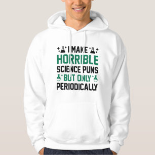 Grauenvolle Wissenschaftswortspiele Hoodie