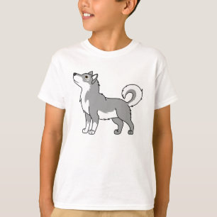 Grauer alaskischer Malamute T-Shirt