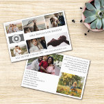 Grauer, benutzerdefinierter Text für Ihr Logo 8 Fo Flyer<br><div class="desc">Eleganter und sauberer Marketing-Flyer für einen beruflichen Fotografen personalisiert mit Ihren Fotos, Logo, Kontaktinformationen und benutzerdefinierten Text. Fügen Sie dem Cover sechs Fotos hinzu, zusammen mit Ihrem Logo, Ihrem Firmennamen, Ihrer Website und Ihrer Nummer. Auf der anderen Seite, fügen Sie mehr Kontaktinformationen, zwei weitere Fotos und einen benutzerdefinierten Text über...</div>