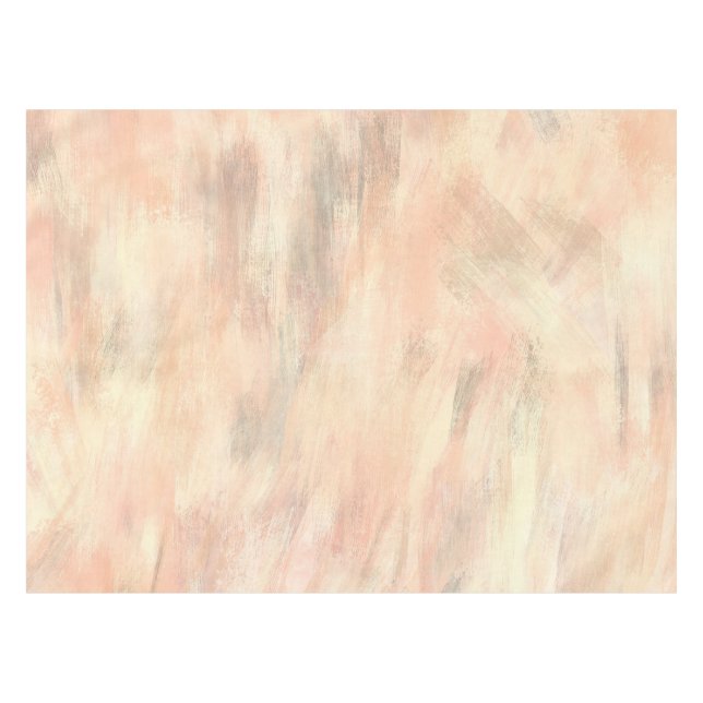 Grauer Blick des Bisken Lachs Tischdecke (Vorderseite (Horizontal))