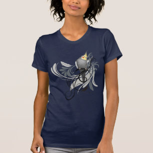 Grauer Cockatiel T-Shirt