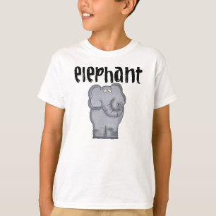 Grauer Elefant T-Shirt