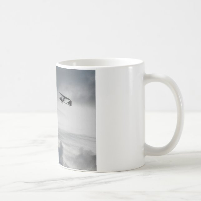 Grauer Flug Kaffeetasse (Rechts)