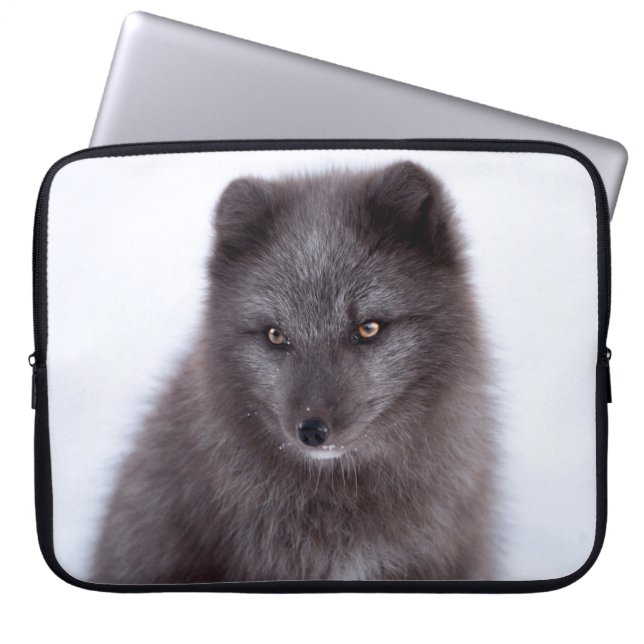 GRAUER FUCHS LAPTOPSCHUTZHÜLLE (Vorderseite)
