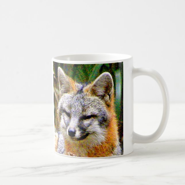 GRAUER FUCHS-TASSE KAFFEETASSE (Rechts)
