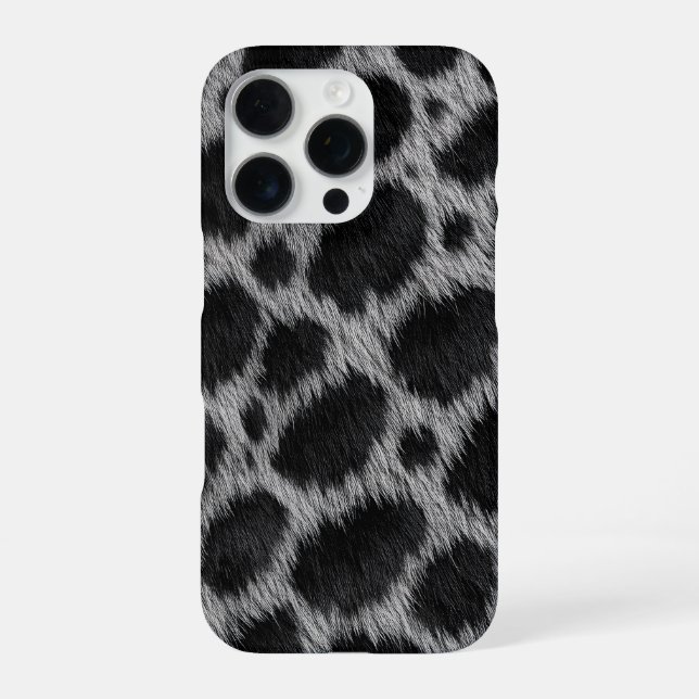 grauer Gepard iPhone 16 Pro Max Hülle (Rückseite)