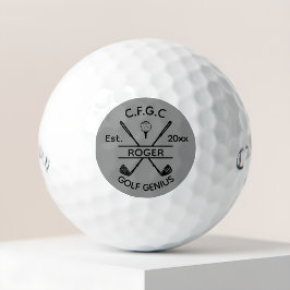 Grauer Golf Genius Cross Club Name Golfball
