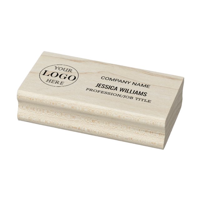 Grauer Hintergrund für benutzerdefinierte Logos Gummistempel (Stempel)