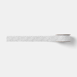 Grauer Leopard-Gepard-Druck Ripsband
