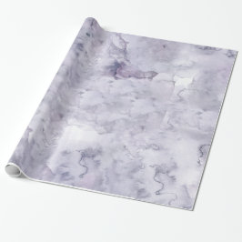 Grauer lila nebelhafter HintergrundWatercolor Geschenkpapier