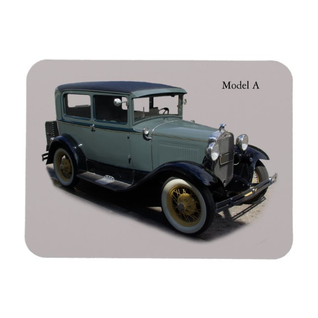 Grauer Modell A-Magnet Magnet (Horizontal)