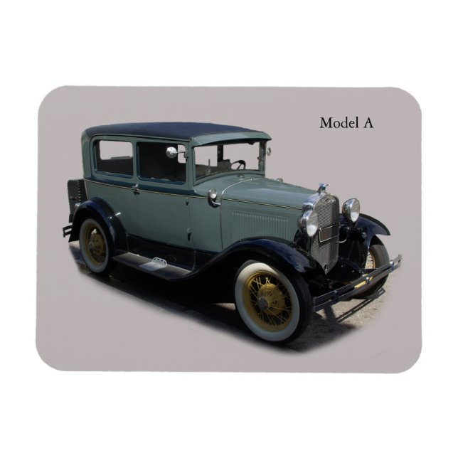 Grauer Modell A-Magnet Magnet (Horizontal)