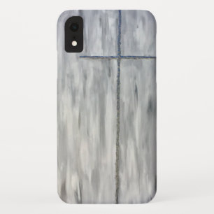 Grauer Quertelefon-Kasten Case-Mate iPhone Hülle