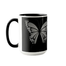 Grauer Schmetterling