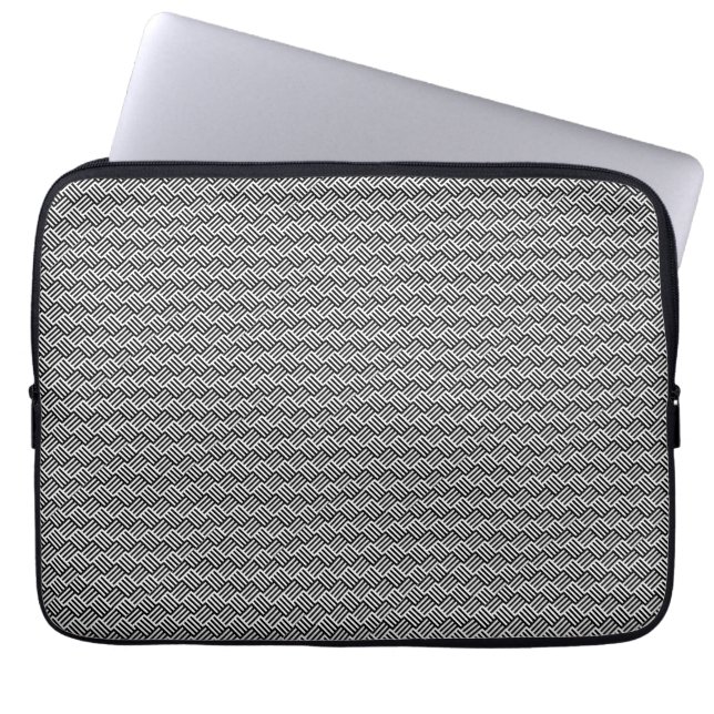 Grauer Stil Laptopschutzhülle (Vorderseite)