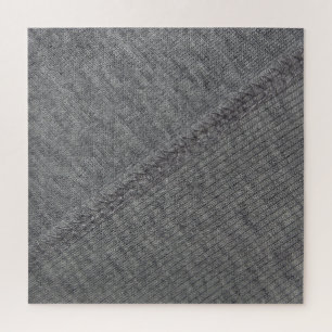 Grauer Stoff: abstrakt geheftete Textur.