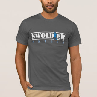 Grauer Swoldier Nations-T - Shirt