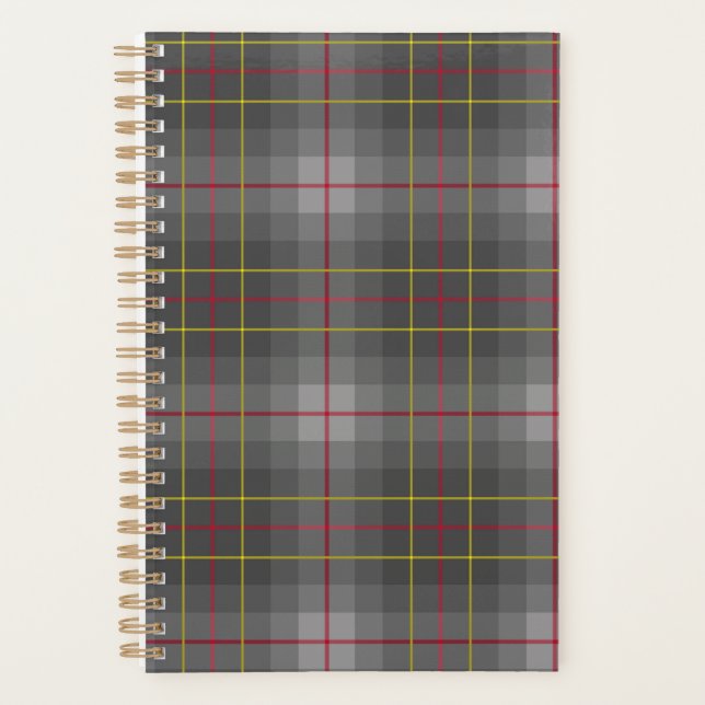 Grauer Tartan Planer  (Vorderseite)