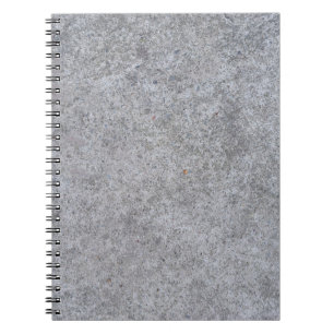 Grauer Texturstein Notizblock