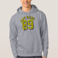 Grauer u. gelber Sport-Jersey-Entwurf der