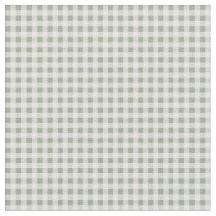Grauer und weißer Gingham kariert Stoff
