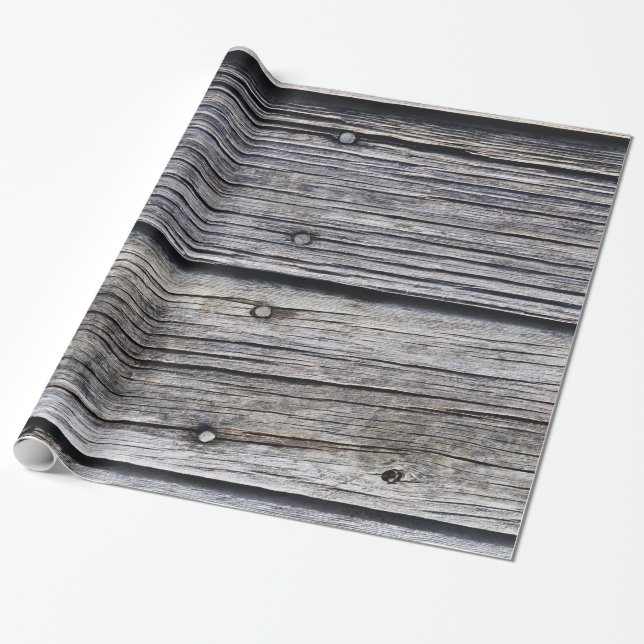 Grauer Witterungseinschlag Geschenkpapier (Ungerollt)