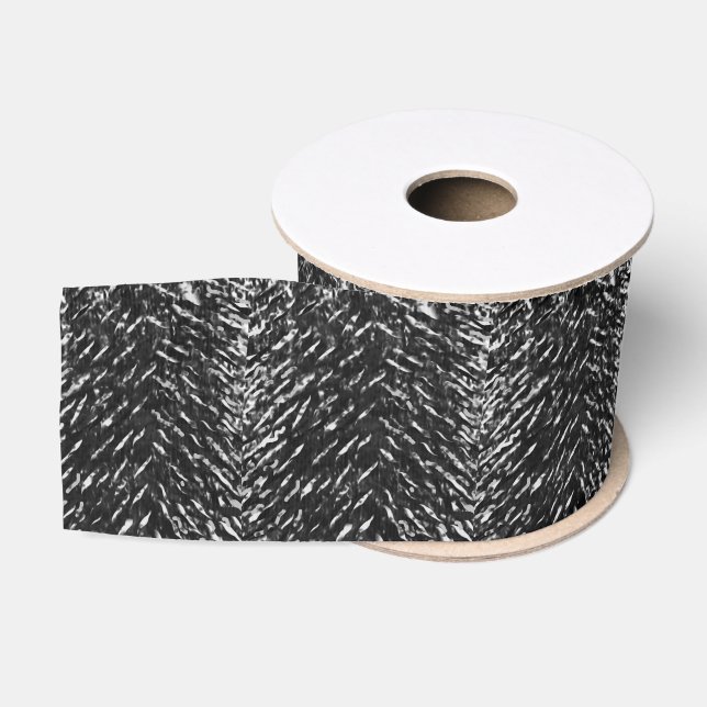 Grauer Wolf 3" weit Grosgrain-Band, 2 Yard-Spule Ripsband (Spule)