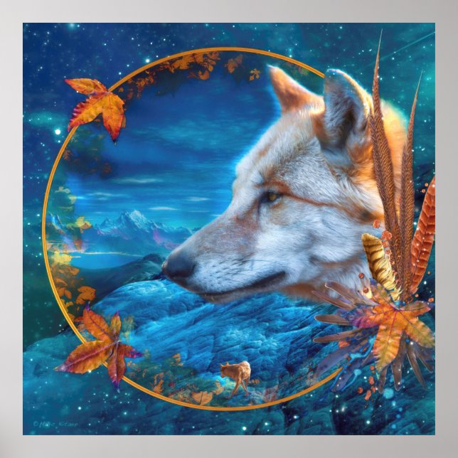 Grauer Wolf DER GROSSE ANTRAG Poster (Vorne)