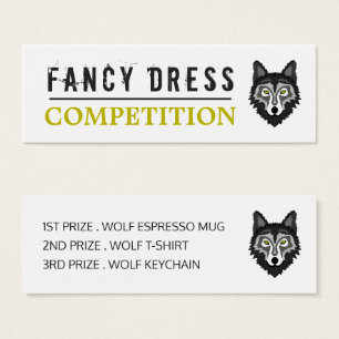 Grauer Wolf, Halloween-Wettbewerbstickets