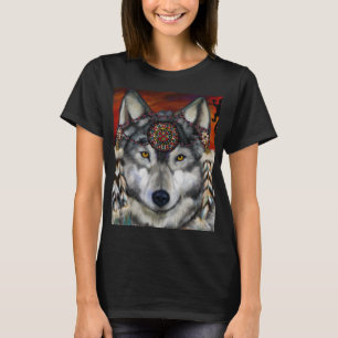 Grauer Wolf T-Shirt