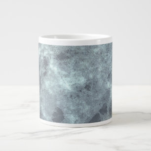 Graues abstraktes Grunge-Design für digitale Grafi Jumbo-Tasse