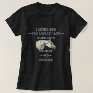 Graues Arabisches Pferd T-Shirt