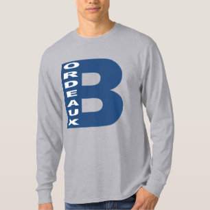 Graues basisches T-Shirt Design BORDEAUX