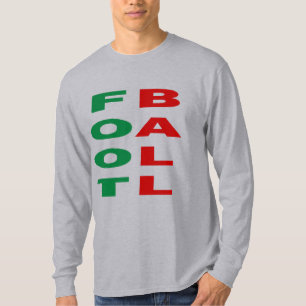 Graues basisches T-Shirt FOOTBALL ITALIA