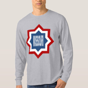 Graues basisches T-Shirt für MISSOURI Männer